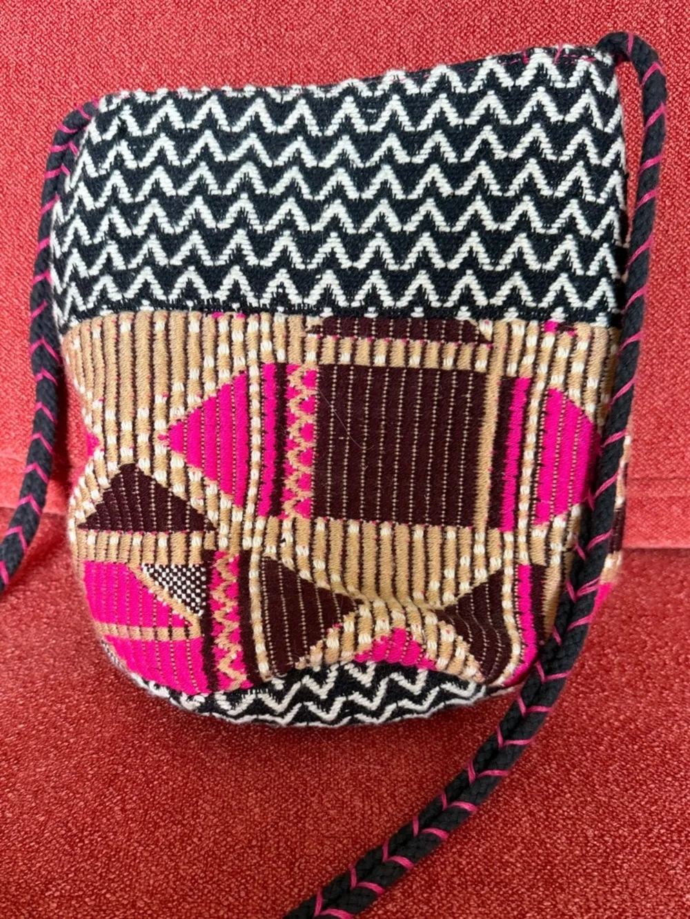 Colorful Bohemian Embroidered Crossbody Bag